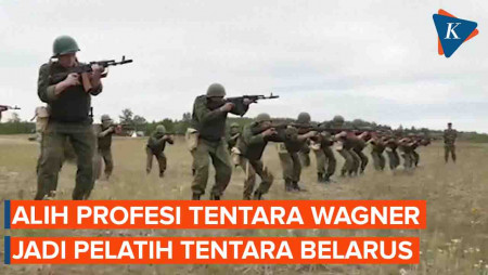 Momen Tentara Belarus Digembleng oleh Tentara Bayaran Wagner