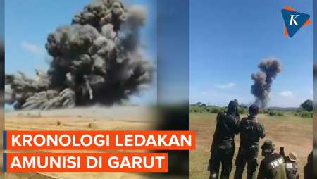 Penjelasan TNI AD soal Kronologi Ledakan Pemusnahan Amunisi di Garut