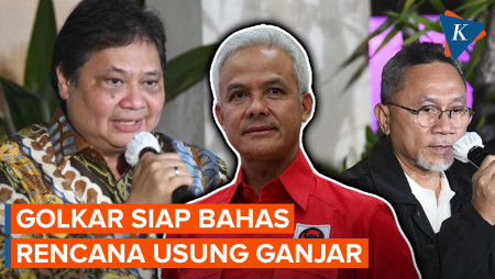 Golkar Siap Bahas Rencana Usung Ganjar Bersama PAN