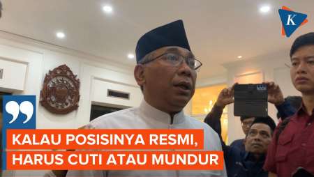 Gus Yahya: Pengurus PBNU yang Jadi Timses Capres Harus Cuti atau Mundur