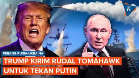 Trump Mau Kirim Rudal Tomahawk ke Ukraina untuk Tekan Putin