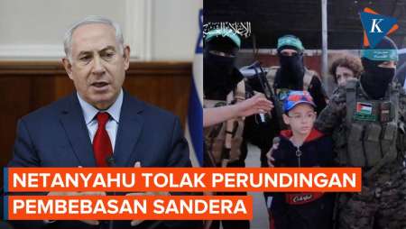 Netanyahu Tolak Perundingan Pembebasan Sandera Hamas