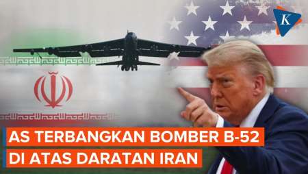 AS Mulai Kerahkan Pesawat Pengebom B-52 di Atas Daratan Iran, Apa Tujuannya?