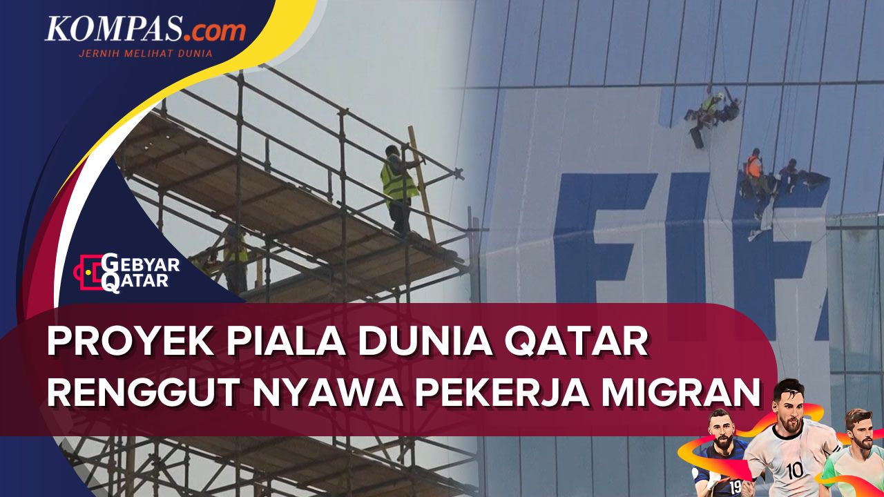 Lebih dari 400 Pekerja Migran Tewas dalam Proyek Piala Dunia Qatar