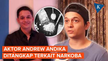 Terungkap! Andrew Andika, Aktor AA yang Ditangkap Polisi karena Narkoba