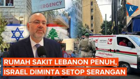 Dibombardir Israel, Kapasitas Rumah Sakit Lebanon Penuh