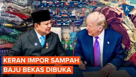 Perjanjian Dagang Indonesia-AS Buka Keran Impor Sampah Baju Bekas