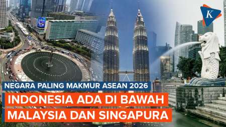 Daftar Negara Paling Makmur Di ASEAN 2026, Indonesia Di Bawah Malaysia Dan Singapura