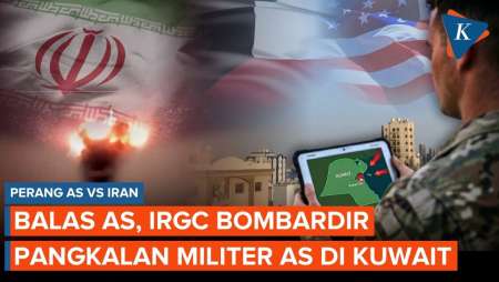 Iran Bombardir Pangkalan Militer AS Di Kuwait