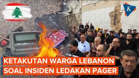 Warga Lebanon Takut Usai Insiden Ledakan Pager dan Walkie-talkie di Lebanon