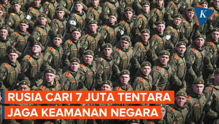 Tak Lagi Pakai Grup Wagner, Rusia Butuh 7 Juta Tentara Profesional