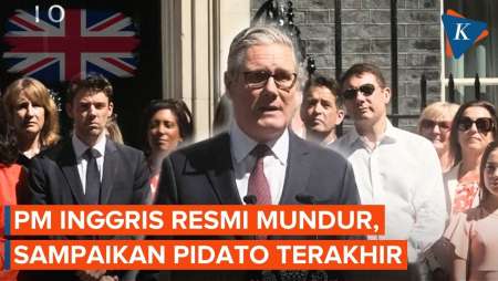 Pidato Terakhir Keir Starmer Jelang Tinggalkan Kursi Perdana Menteri Inggris