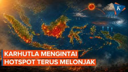 Rawan Karhutla, BMKG Rilis 10 Provinsi Hotspot Terbanyak