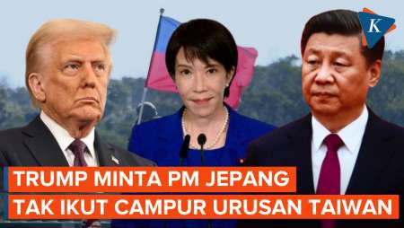 Trump Minta PM Jepang Tak Cawe-cawe Urusan Taiwan, Mulai Bela Xi Jinping?
