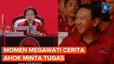 Megawati Bilang Sudah Siapkan Tugas untuk Ahok, Kader PDI-P Bersorak-sorai