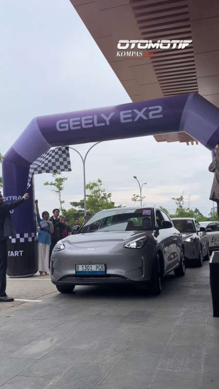 Geely EX2, Mobil Terlaris Di China Resmi Hadir Di Indonesia