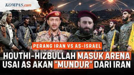AS “Mundur” dari Iran, Hizbullah-Houthi Lampiaskan Amarah ke Israel