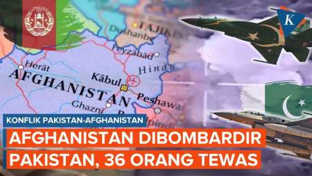 Afghanistan Dibombardir Serangan Udara Pakistan, 36 Warga Sipil Tewas