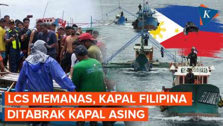 3 Nelayan Filipina Tewas Usai Ditabrak Kapal Asing di Laut China Selatan