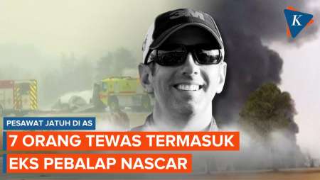 Pesawat Jatuh Dan Meledak Di AS, 7 Tewas Termasuk Legenda NASCAR Greg Biffle