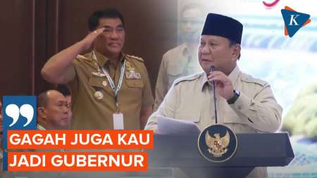 Momen Prabowo Puji Sikap Sempurna Gubernur Sulawesi Utara Pensiunan TNI Darah Kopassus