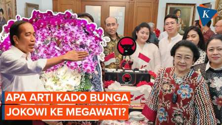 Kiriman Bunga Jokowi ke Mega, Sopan Santun Politik atau Upaya PDKT Kembali?