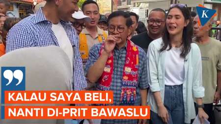 Momen Pramono Ditawari Beli Minuman Saat Blusukan ke Kwitang