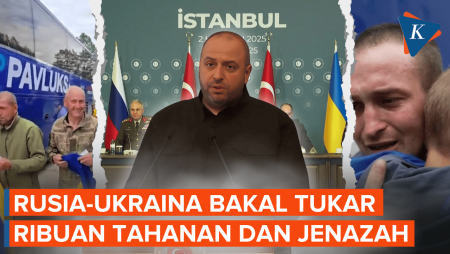 Rusia-Ukraina Sepakati Pertukaran Tawanan Terbesar dalam Perundingan di Istanbul