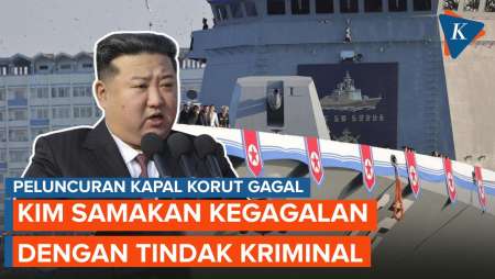Kata-kata Kim Jong Un saat Murka dengan Kegagalan Peluncuran Kapal Korut
