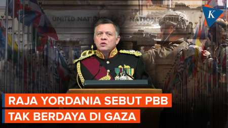 Raja Yordania: Bendera PBB Tak Berdaya Lindungi Warga Gaza dari Serangan Israel