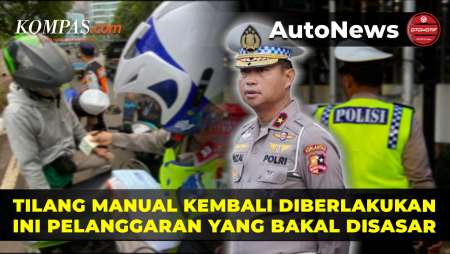 Tilang Manual Kembali Berlaku, Sasar Pelanggaran Pemicu Kecelakaan