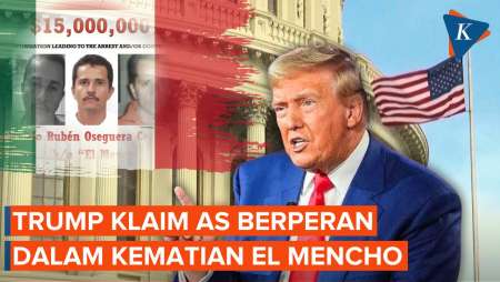 Trump Klaim AS Ikut Berperan Tumbangkan Bos Kartel El Mencho