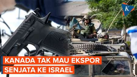 Hentikan Pasok Senjata, Kanada Tak Mau Bantu Israel