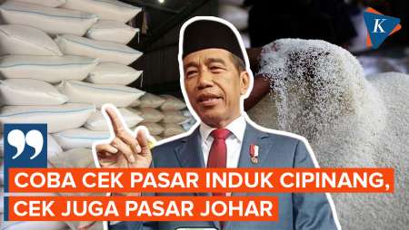 Jokowi Bantah Harga Beras Terus Meroket, Minta Awak Media Cek Langsung