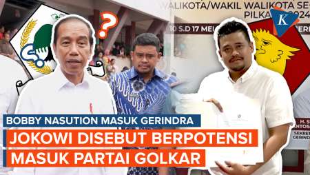 Bobby Berlabuh ke Gerindra, Jokowi Disebut Berpotensi Masuk Golkar