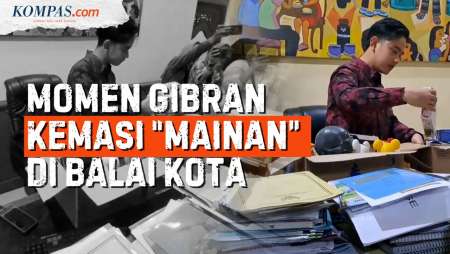 [FULL] Gibran Kemasi Mainannya di Ruang Kerja Wali Kota Solo,…