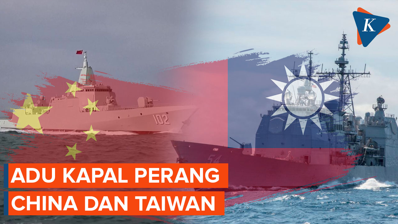Turunkan Kapal Perang, Taiwan Balas Provokasi China