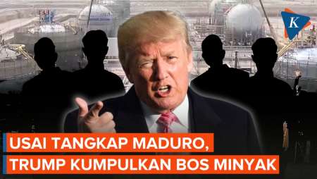 Trump Kumpulkan Bos Minyak Usai Tumbangkan Maduro, Ada Apa?