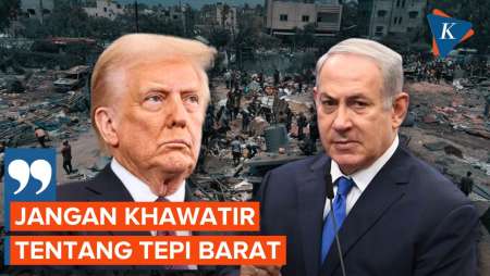 Trump Jamin Israel Tak Akan Caplok Tepi Barat