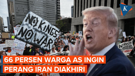 Survei: 66 Persen Warga AS Ingin Perang Iran Segera Diakhiri