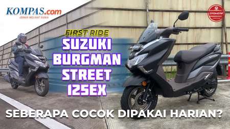 FIRST RIDE | SUZUKI BURGMAN STREET 125EX | Seberapa Cocok Dipakai Harian?