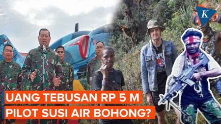 Egianus Kogoya: Tebusan Pilot Susi Air Rp 5 M Itu Omong Kosong