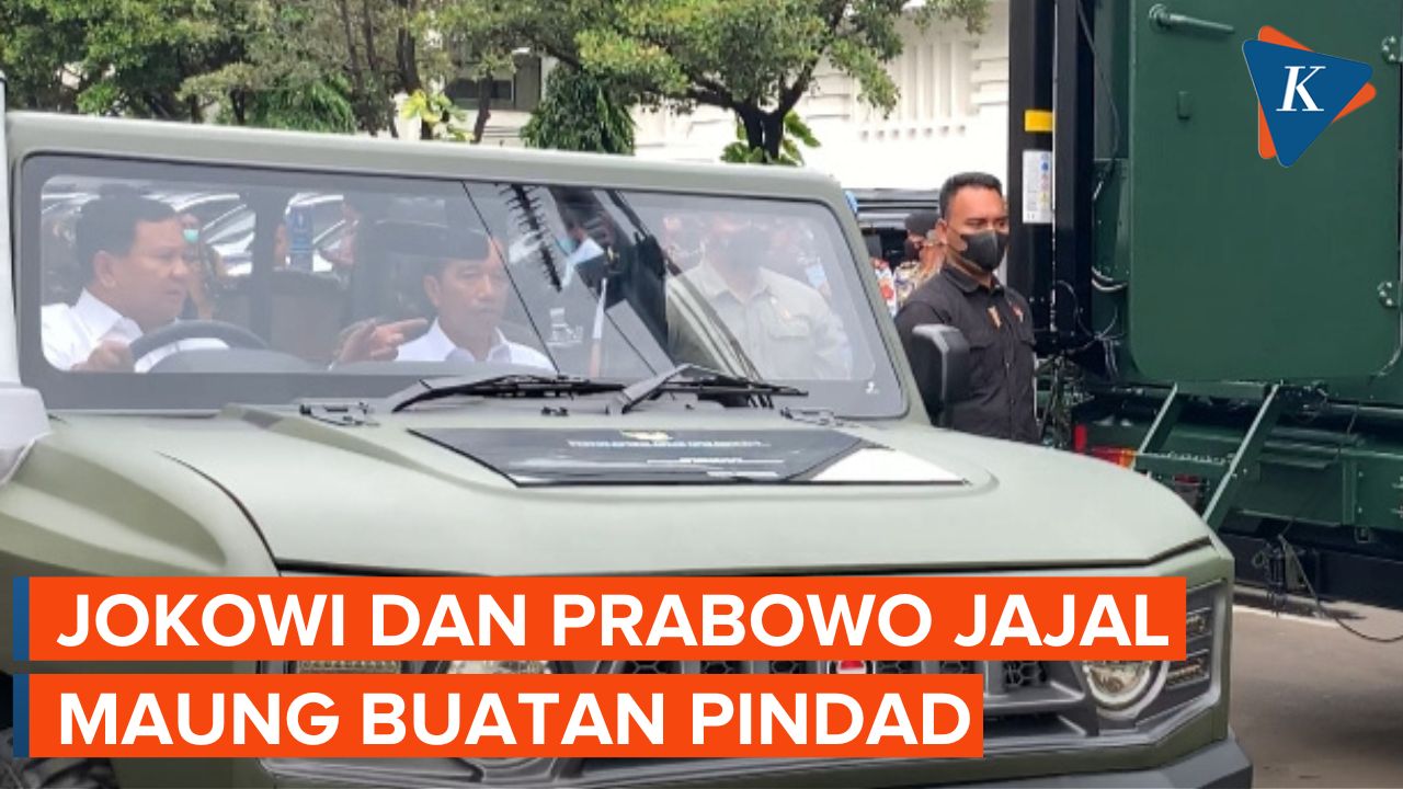 Momen Prabowo Sopiri Jokowi Saat Jajal Alutsista Buatan Indonesia