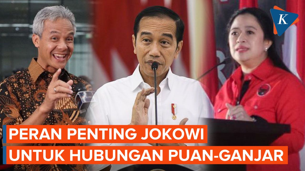 Jokowi Dinilai Jadi Mediator Puan-Ganjar