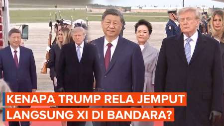 Dulu Tak Disambut Di Beijing, Mengapa Trump Rela Jemput Langsung Xi Jinping Di Bandara?