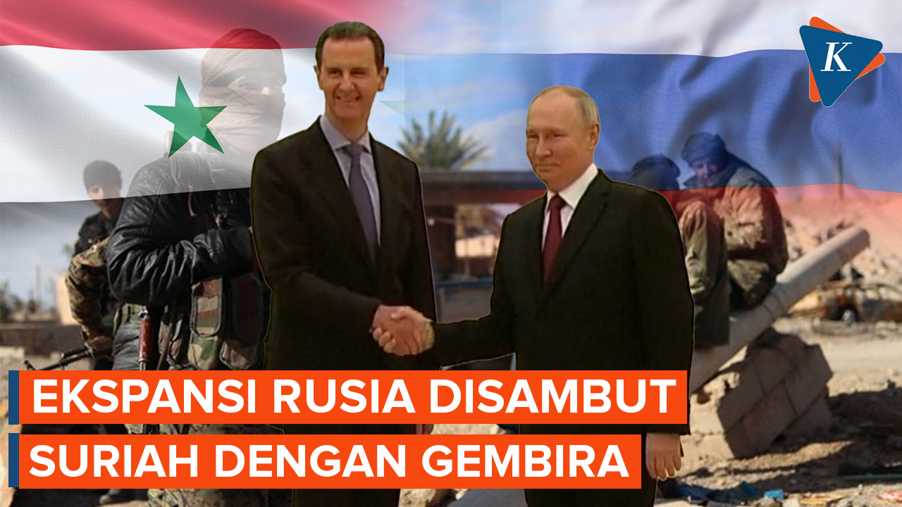 Gembiranya Presiden Suriah Sambut Rencana Ekspansi Militer Rusia ke Negaranya