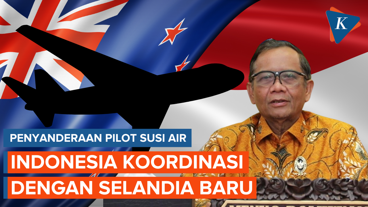 Pemerintah Indonesia Koordinasi dengan Selandia Baru Terkait Penyanderaan Pilot Susi Air