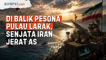 Petaka Pulau Larak Di Iran Bagi AS: Geografis Jadi Senjata IRGC "Lumat" Ambisi Trump Di Selat Hormuz