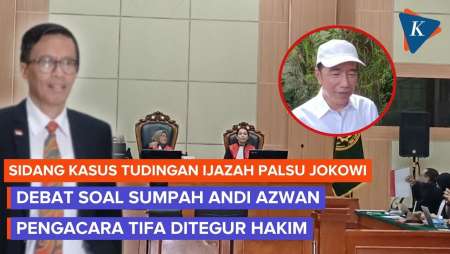 Hakim Tegur Kuasa Hukum Tifa Saat Debat Di Sidang Terkait Ijazah Jokowi