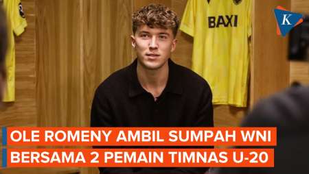 Ole Romeny Ucapkan Sumpah WNI pada 8 Februari 2025